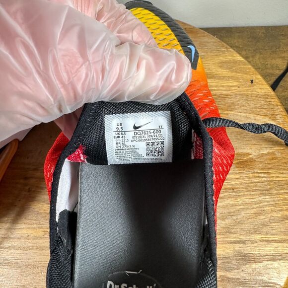 Nike Air Max 270 Sunset 2022 Men's Size 9.5 University Red Gold Shoe DQ7625-600 - Picture 9 of 9